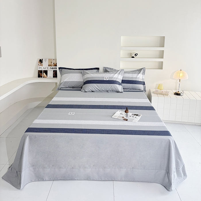 91家纺网 家纺一手货源 找家纺 （总）安逸家纺 13376 新款全棉床单学生宿舍纯棉单床单