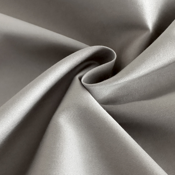 91家纺网 家纺一手货源 找家纺 ONE TWO ONE 121 2025新款高支高密长绒棉纯棉双拼撞色四件套-热麦系列 暮山烁灰