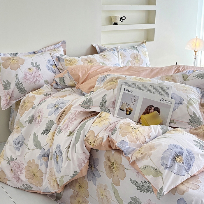 91家纺网 家纺一手货源 找家纺 （总）安逸家纺 13376 新款全棉床单四件套学生宿舍纯棉床单款三件套