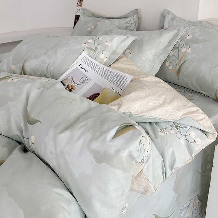 91家纺网 家纺一手货源 找家纺 （总）安逸家纺 13376 新款全棉床单四件套学生宿舍纯棉床单款三件套