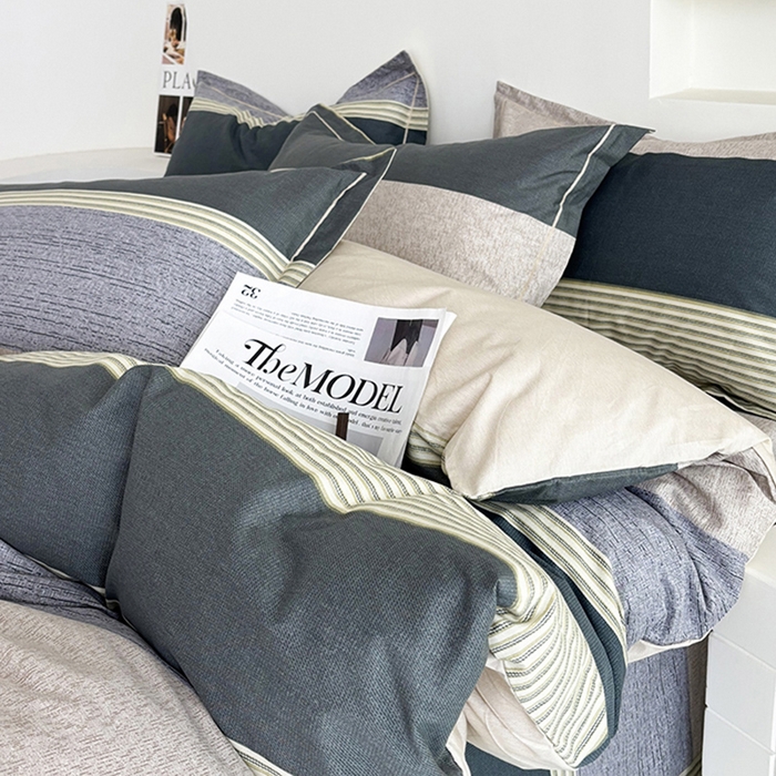 91家纺网 家纺一手货源 找家纺 （总）安逸家纺 13376 新款全棉床单四件套学生宿舍纯棉床单款三件套