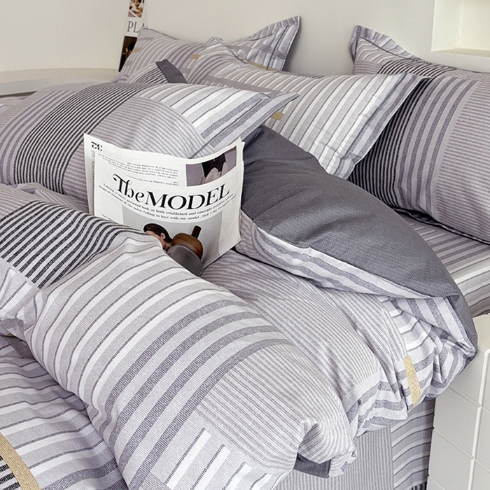 91家纺网 家纺一手货源 找家纺 （总）安逸家纺 13376 新款全棉床单四件套学生宿舍纯棉床单款三件套