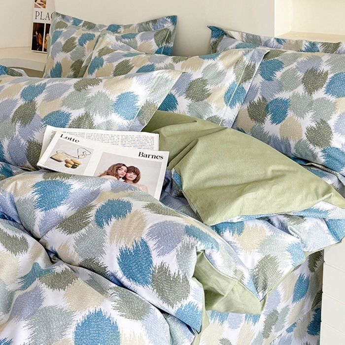 91家纺网 家纺一手货源 找家纺 （总）安逸家纺 13376 新款全棉床单四件套学生宿舍纯棉床单款三件套