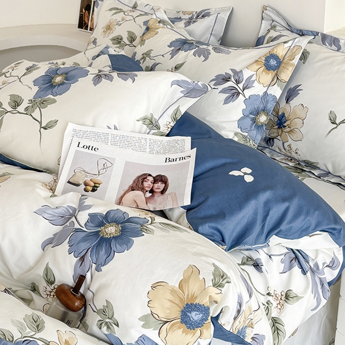 91家纺网 家纺一手货源 找家纺 （总）安逸家纺 13376 新款全棉床单四件套学生宿舍纯棉床单款三件套