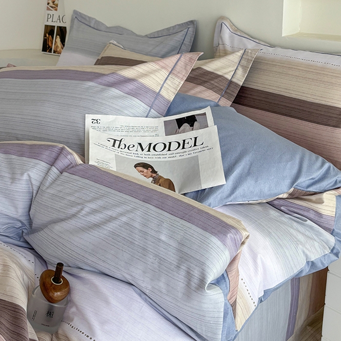 91家纺网 家纺一手货源 找家纺 （总）安逸家纺 13376 新款全棉床单四件套学生宿舍纯棉床单款三件套