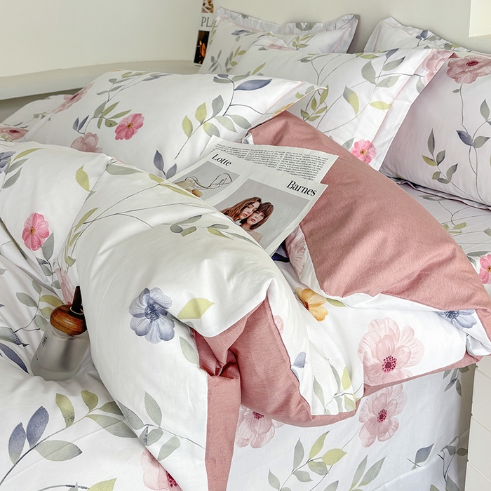 91家纺网 家纺一手货源 找家纺 （总）安逸家纺 13376 新款全棉床单四件套学生宿舍纯棉床单款三件套