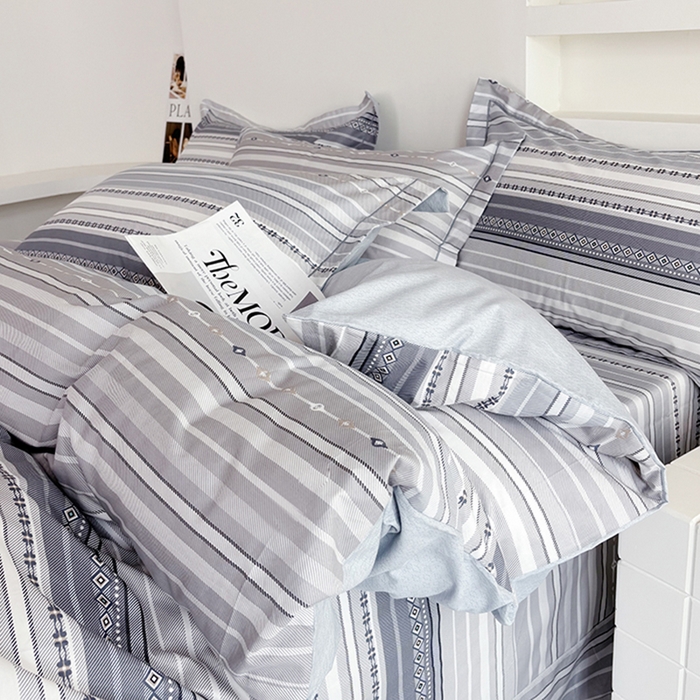 91家纺网 家纺一手货源 找家纺 （总）安逸家纺 13376 新款全棉床单四件套学生宿舍纯棉床单款三件套