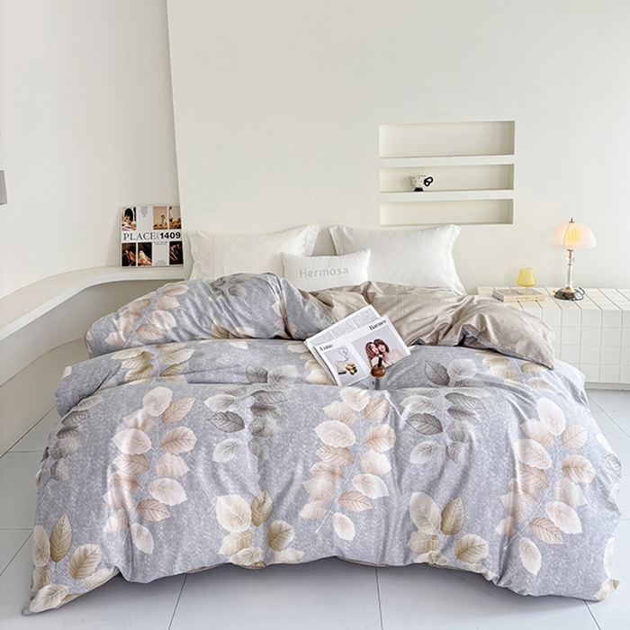 91家纺网 家纺一手货源 找家纺 （总）安逸家纺 13376 新款全棉被套被罩学生宿舍纯棉单被套