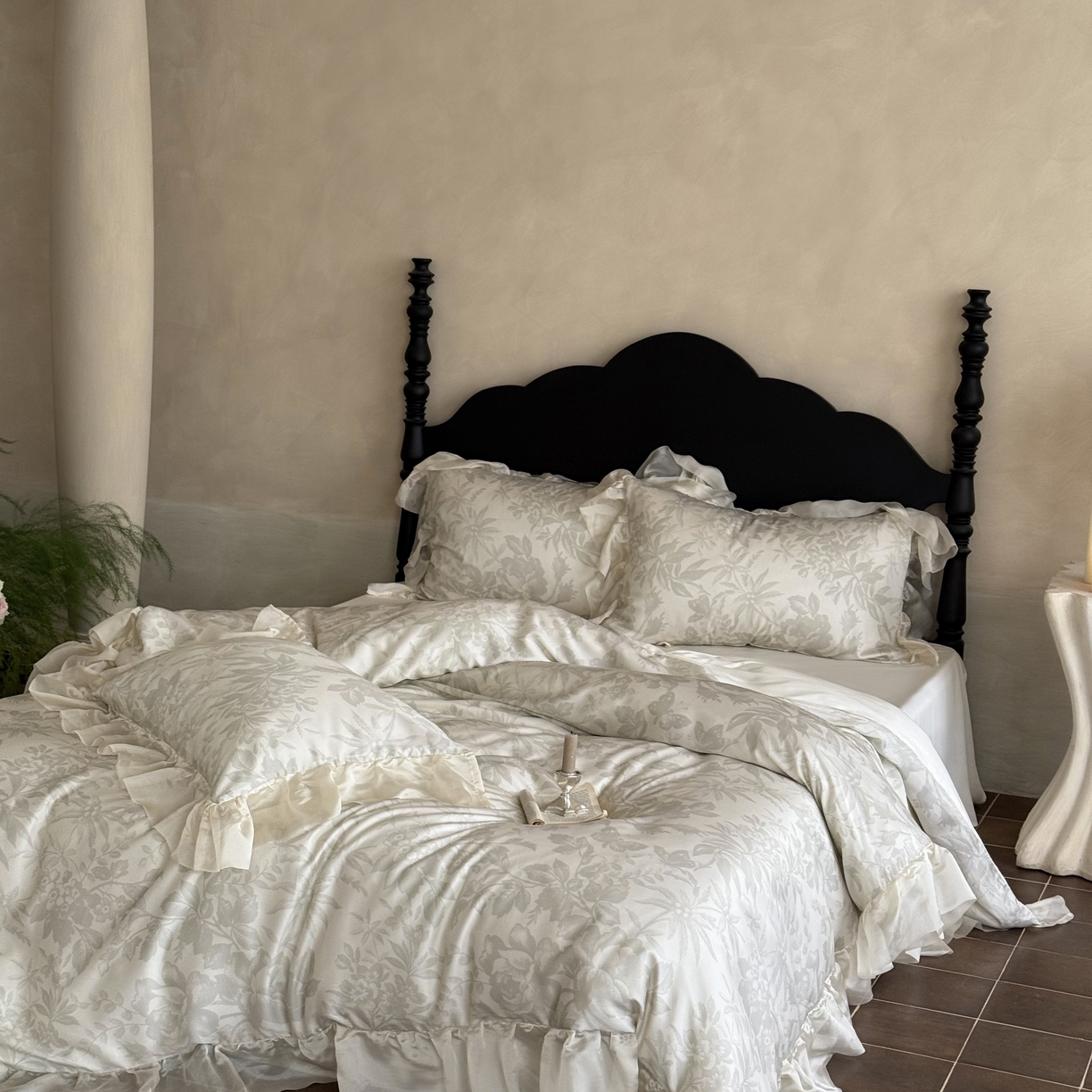 91家纺网 家纺一手货源 找家纺 （总）MIU缪家居 2025新款60S兰精天丝四件套--晨曦