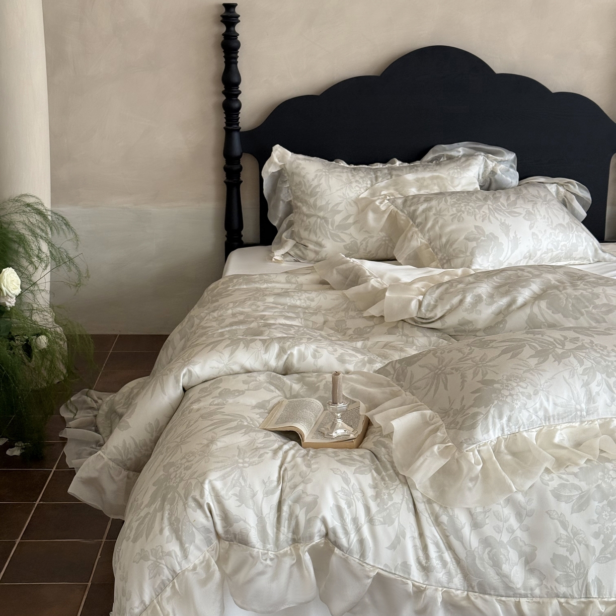 91家纺网 家纺一手货源 找家纺 （总）MIU缪家居 2025新款60S兰精天丝四件套--晨曦