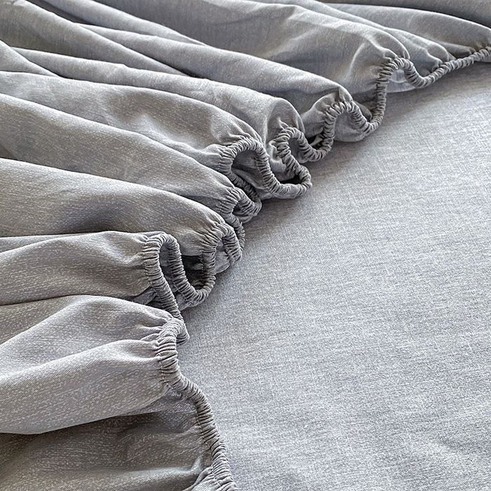 91家纺网 家纺一手货源 找家纺 天之爱 2025新款全棉印花单床笠 生活旋律