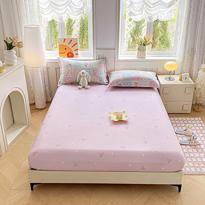 天之爱 2025新款全棉印花单床笠 小确幸