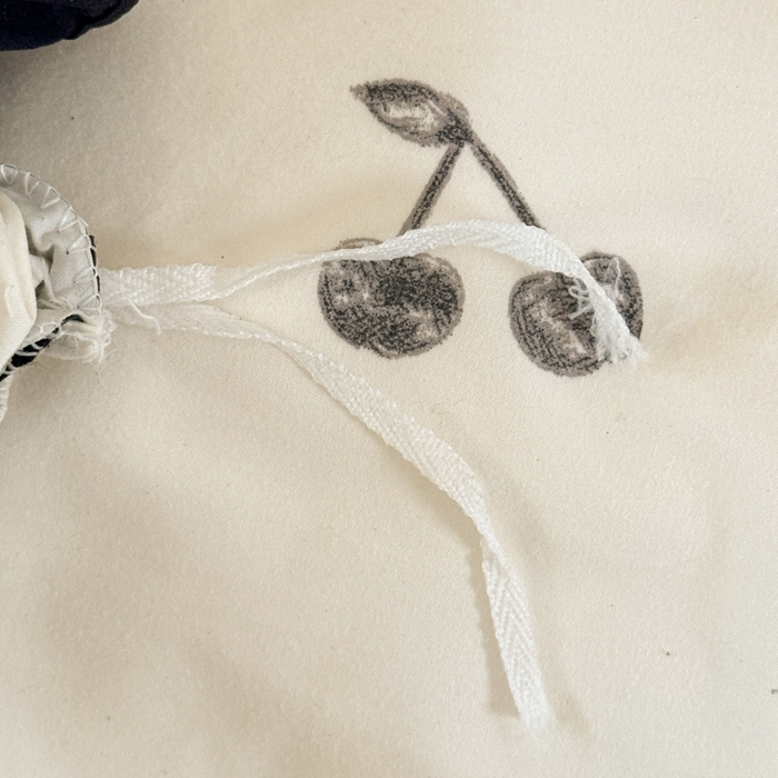 91家纺网 家纺一手货源 找家纺 上尚居 2025新款法式花边赫本风印花云朵棉四件套 美味樱桃