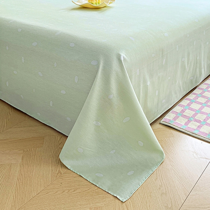 91家纺网 家纺一手货源 找家纺 天之爱 2025新款全棉印花单床单 春意绵绵