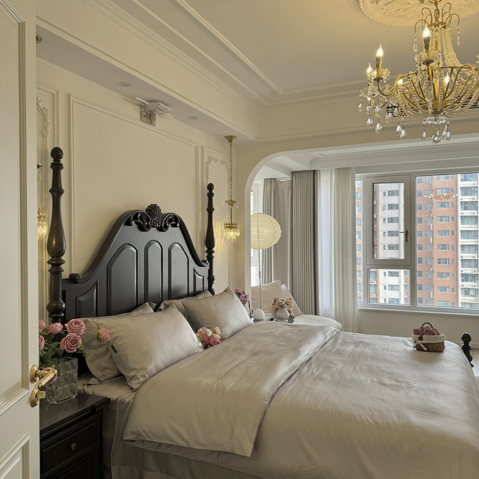 91家纺网 家纺一手货源 找家纺 秀色家纺 2025夏季新款A类60s天丝棉贡缎四件套-Cool Air系列（实拍风) Air天丝绵-幻影灰