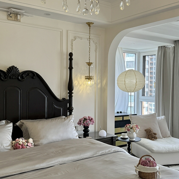 91家纺网 家纺一手货源 找家纺 秀色家纺 2025夏季新款A类60s天丝棉贡缎四件套-Cool Air系列（实拍风) Air天丝绵-幻影灰