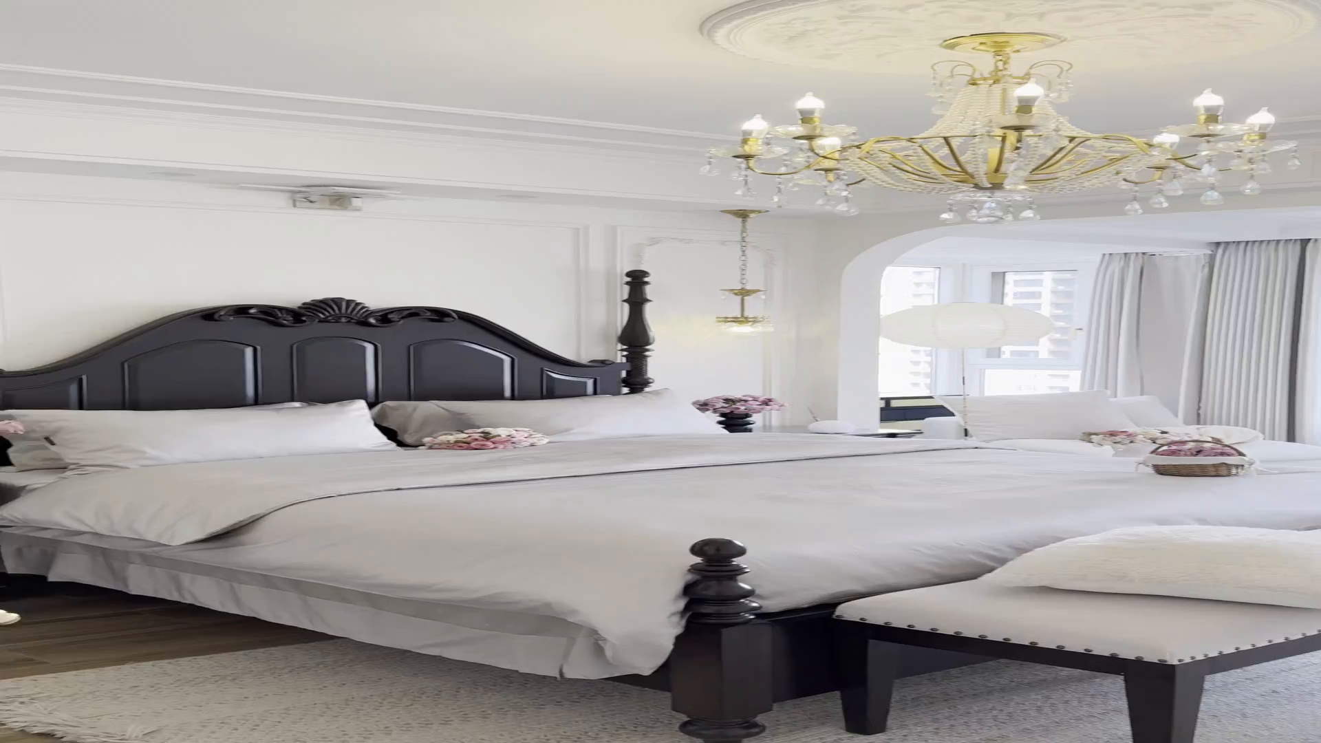 91家纺网 家纺一手货源 找家纺 秀色家纺 2025夏季新款A类60s天丝棉贡缎四件套-Cool Air系列（实拍风) Air天丝绵-迷雾紫+幻影灰