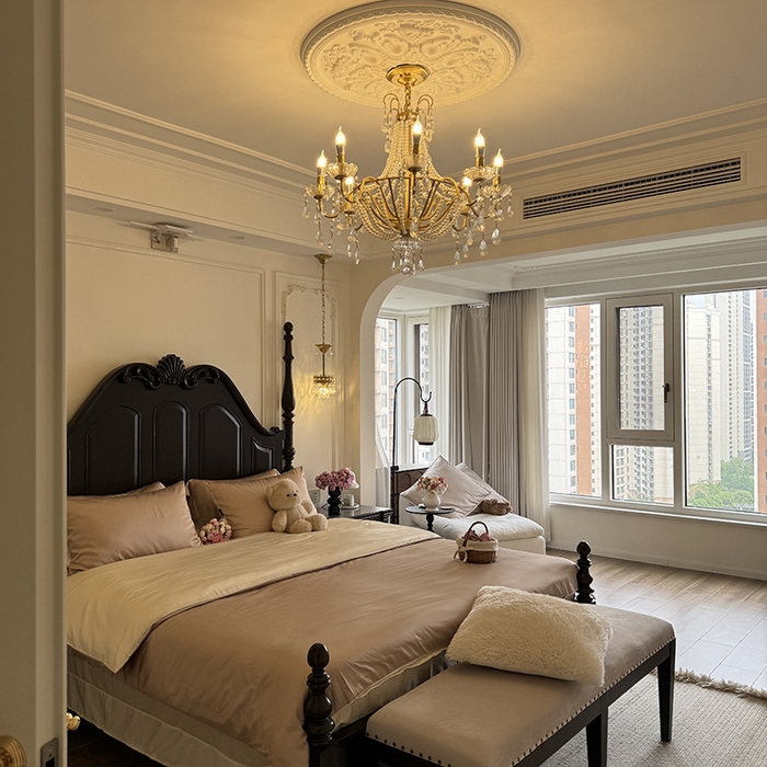 91家纺网 家纺一手货源 找家纺 秀色家纺 2025夏季新款A类60s天丝棉贡缎四件套-Cool Air系列（实拍风) Air天丝绵-温柔奶白