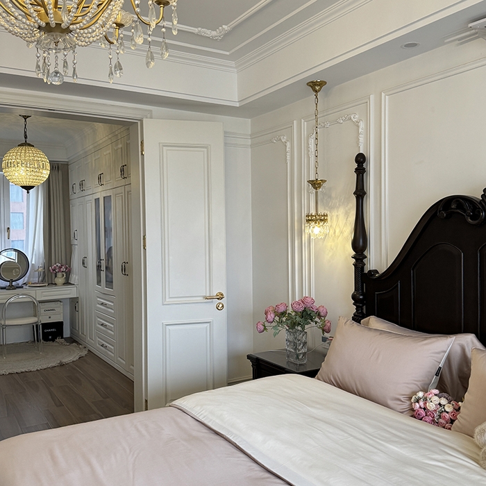 91家纺网 家纺一手货源 找家纺 秀色家纺 2025夏季新款A类60s天丝棉贡缎四件套-Cool Air系列（实拍风) Air天丝绵-温柔奶白