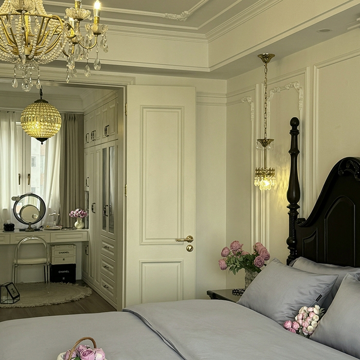 91家纺网 家纺一手货源 找家纺 秀色家纺 2025夏季新款A类60s天丝棉贡缎四件套-Cool Air系列（实拍风) Air天丝绵-星雾蓝