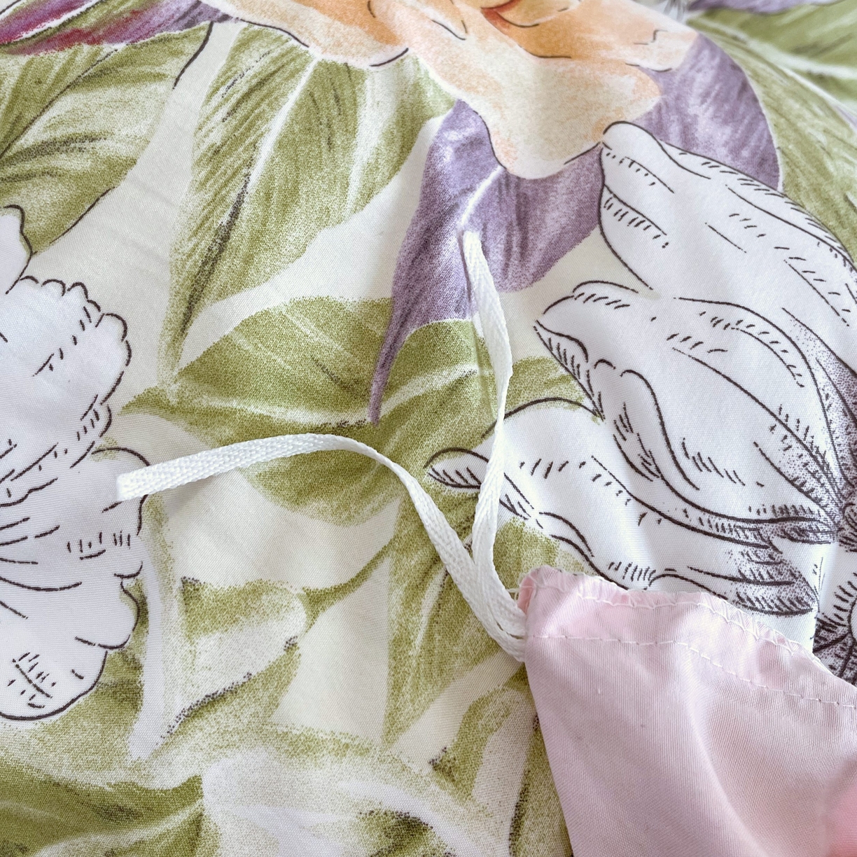 91家纺网 家纺一手货源 找家纺 大麦乐田 2025新款小法式轻奢风四件套 韵色江南