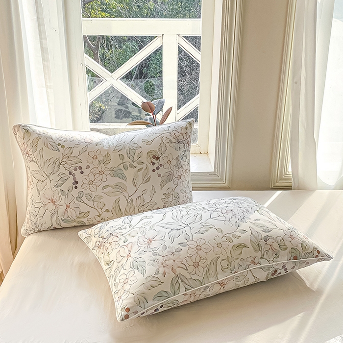 91家纺网 家纺一手货源 找家纺 欧雅搁家纺 2025年新款冷暖双感被大豆纤维填充针织棉夏被空调被夏凉被 树影微阳