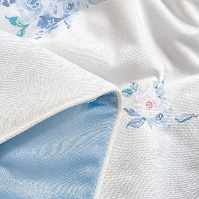 91家纺网 家纺一手货源 找家纺 欧雅搁家纺 2025年新款冷暖双感被大豆纤维填充针织棉夏被空调被夏凉被 清风明月