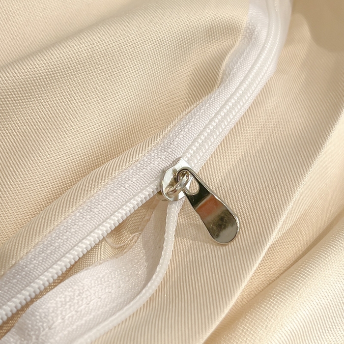 91家纺网 家纺一手货源 找家纺 大麦乐田 2025春夏新款珍珠棉达芙刺绣四件套 达芙  茉莉兰+奶茶