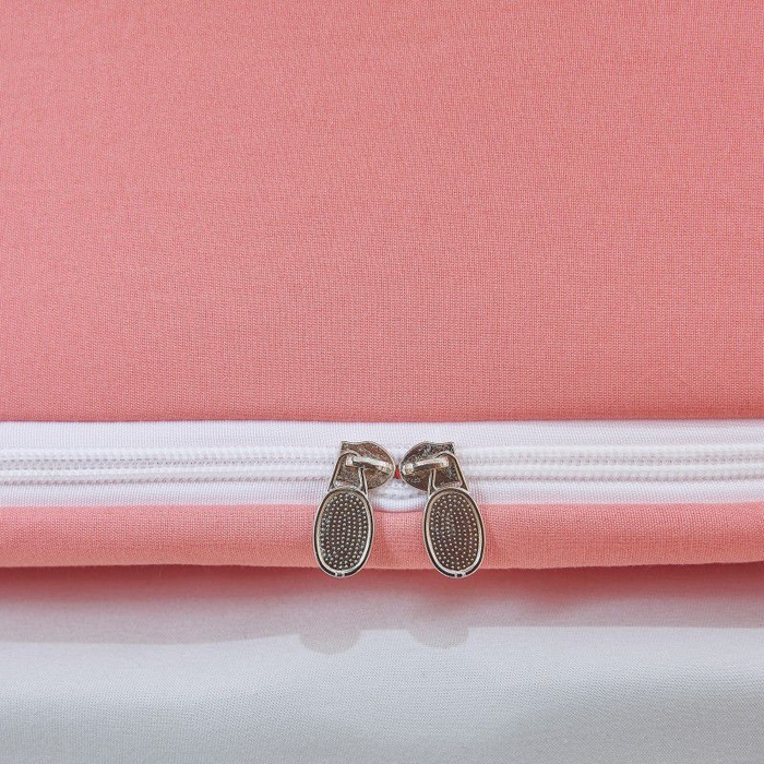 91家纺网 家纺一手货源 找家纺 锦逸家居 2025新款遮光防摔床帘式坐床蚊帐-仲夏之夜 粉色