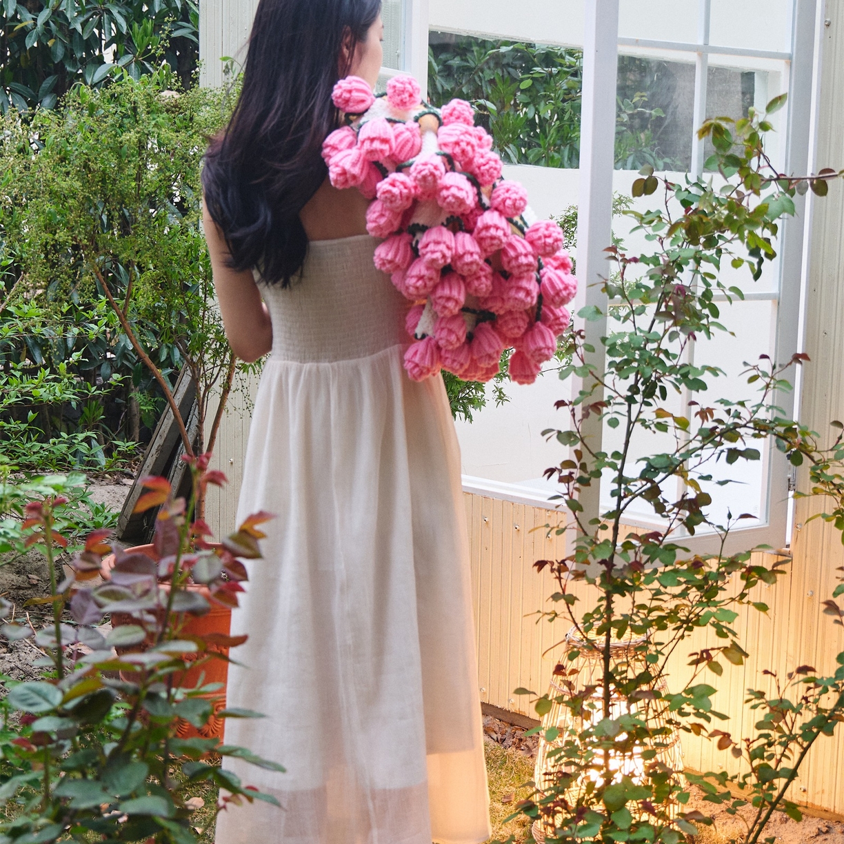 91家纺网 家纺一手货源 找家纺 暖绵绵家纺 2025春夏新款玫瑰花束毯多功能盖毯花束毯子 玫瑰花毯子毛毯毯子-桑薇 桑薇-粉色