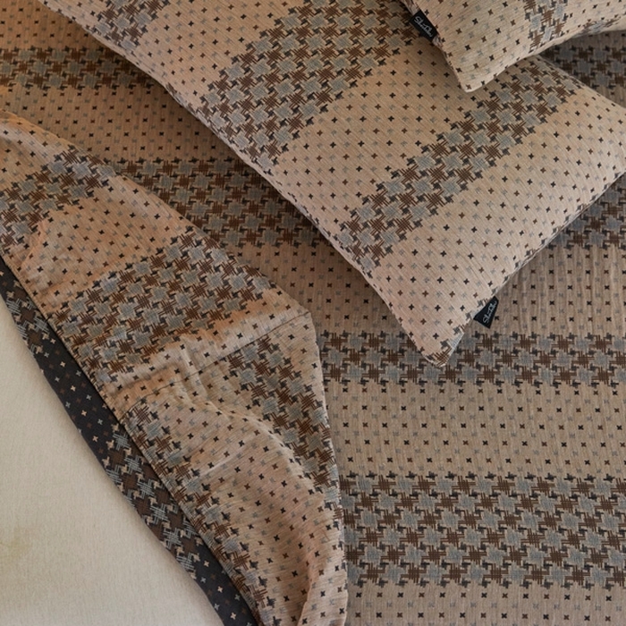 91家纺网 家纺一手货源 找家纺 （总）2025新款A类全棉色织双层纱单床笠