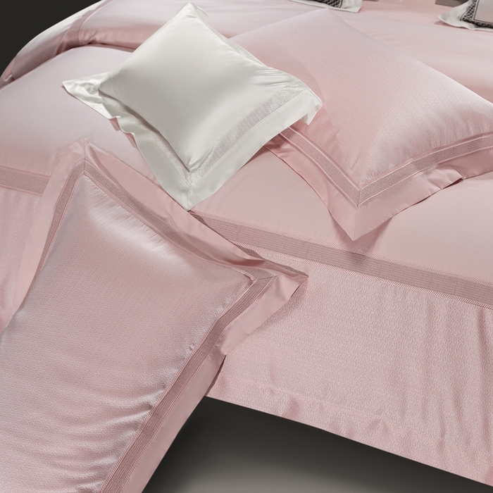 91家纺网 家纺一手货源 找家纺 （总）高大尚婚庆馆 2025新款长绒棉高精密臻丝缎四件套-伯恩斯