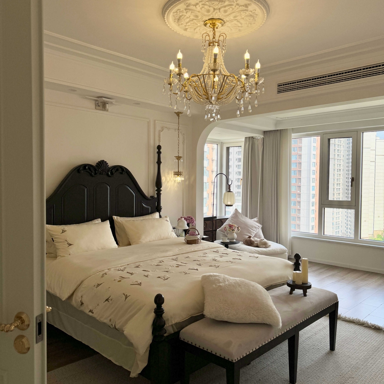 91家纺网 家纺一手货源 找家纺 秀色家纺 2025新款小清新60s长绒棉四件套纯棉全棉毛巾绣被套床单轻奢床品-小红书实拍风 小雏菊