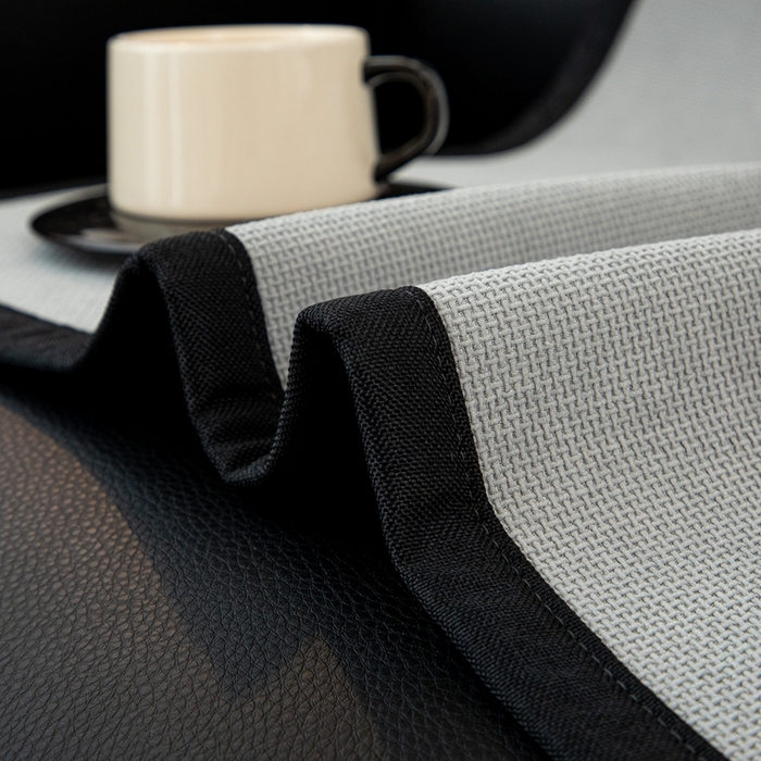 91家纺网 家纺一手货源 找家纺 沐沐家纺 2026新款沐春沙发垫 浅中灰