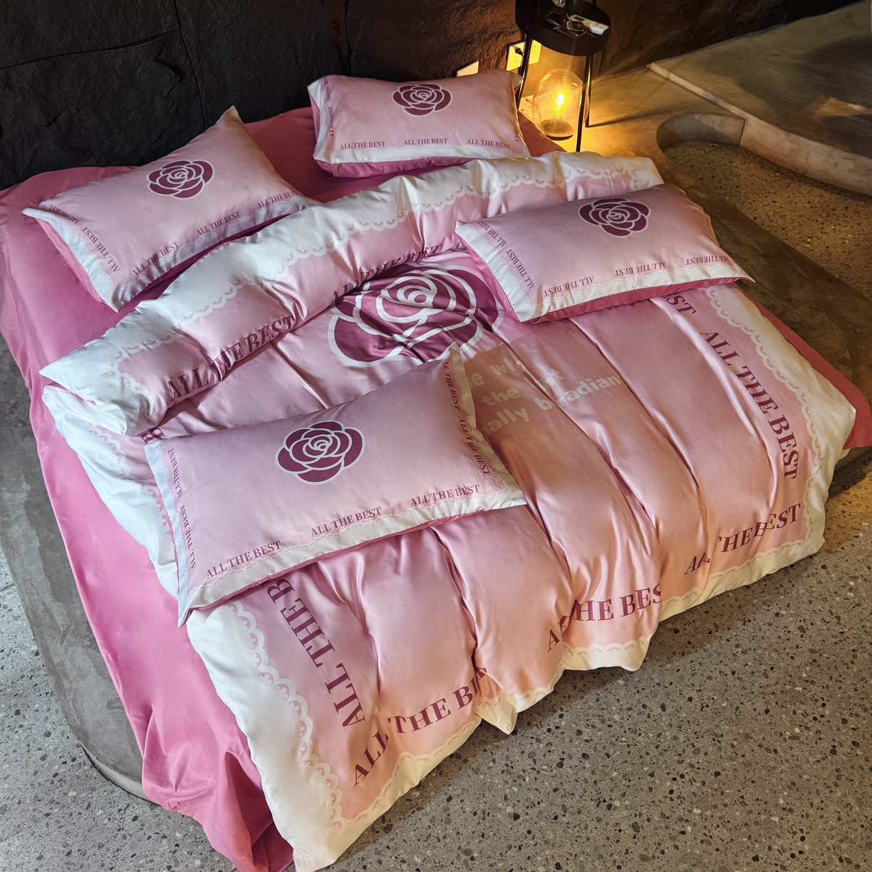 91家纺网 家纺一手货源 找家纺 （总）丽斐纺织 2025新款冰丝四件套