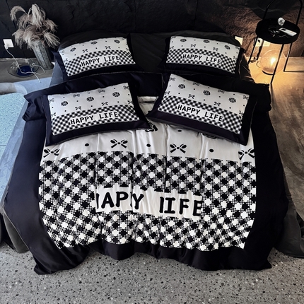 91家纺网 家纺一手货源 找家纺 （总）丽斐纺织 2025新款冰丝四件套