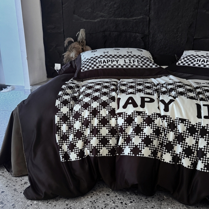 91家纺网 家纺一手货源 找家纺 丽斐纺织 2025新款冰丝四件套 奥黛丽赫本