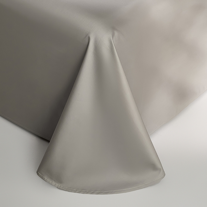 91家纺网 家纺一手货源 找家纺 禾时 2025新款轻奢A类100SPro新疆长绒棉四件套全棉纯棉高定款 琉璃灰