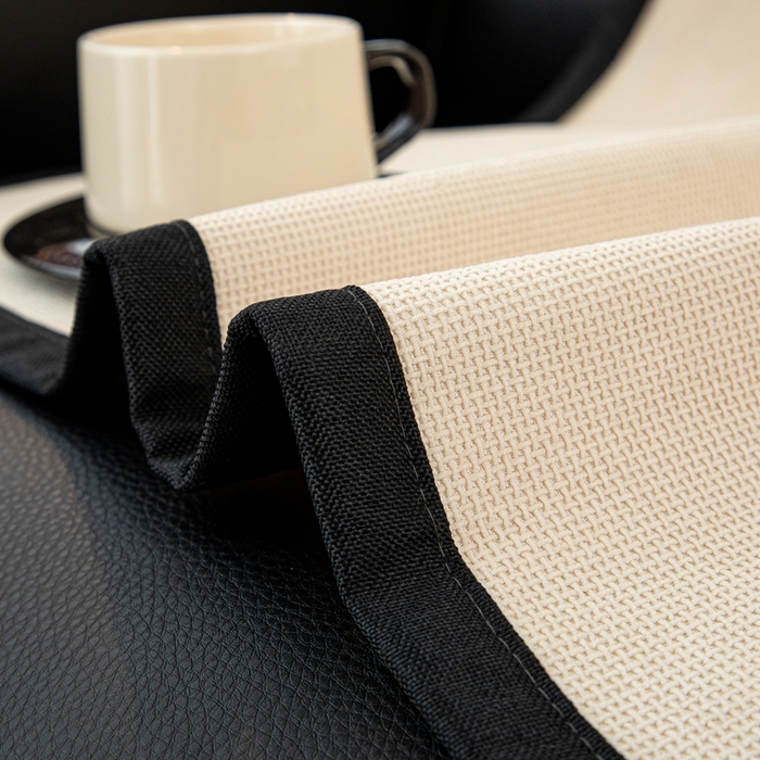 91家纺网 家纺一手货源 找家纺 沐沐家纺 2026新款沐春沙发垫 奶油白