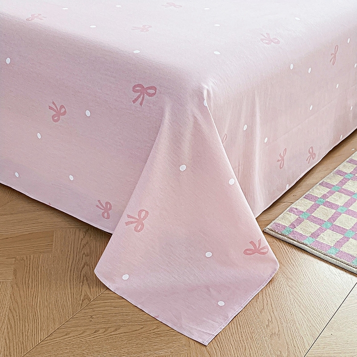 91家纺网 家纺一手货源 找家纺 天之爱 2025新款全棉印花四件套 小确幸