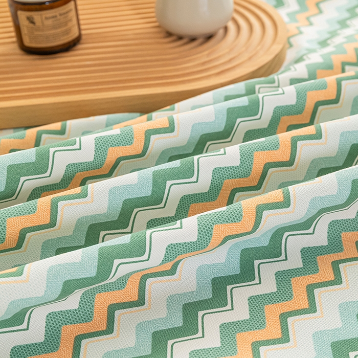 91家纺网 家纺一手货源 找家纺 芃成家纺 2025新款加厚老粗布床单 波西米亚-绿