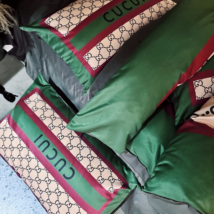 91家纺网 家纺一手货源 找家纺 丽斐纺织 2025新款冰丝四件套 新国风中古