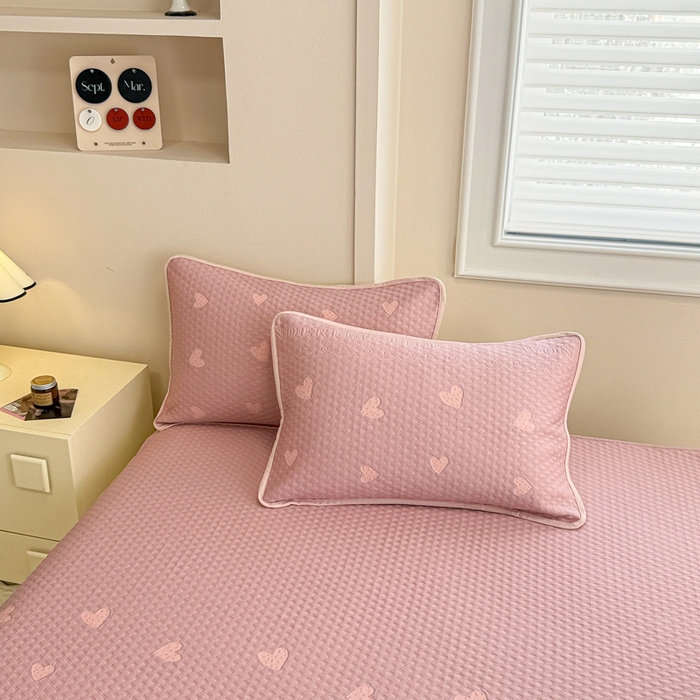 91家纺网 家纺一手货源 找家纺 （总）布卢姆床垫 2025新款A类PE乙纶冰豆豆凉席床裙款