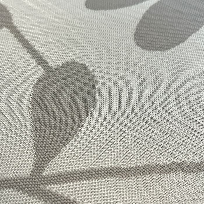 91家纺网 家纺一手货源 找家纺 宜代光年 2025新款冷凝丝可水洗提花凉感席-床席款 凉感叶繁-灰