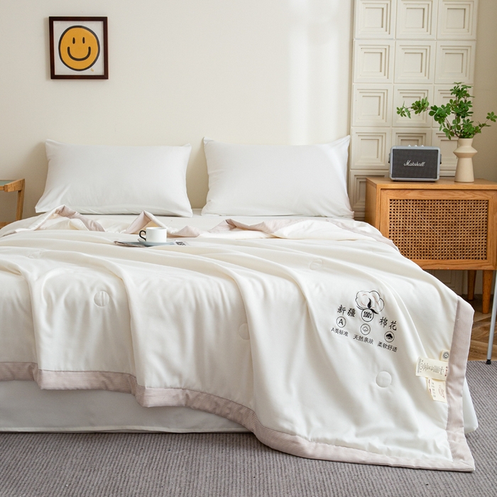 91家纺网 家纺一手货源 找家纺 （总）帕芬鸟家纺 2025新款亲肤棉花夏被