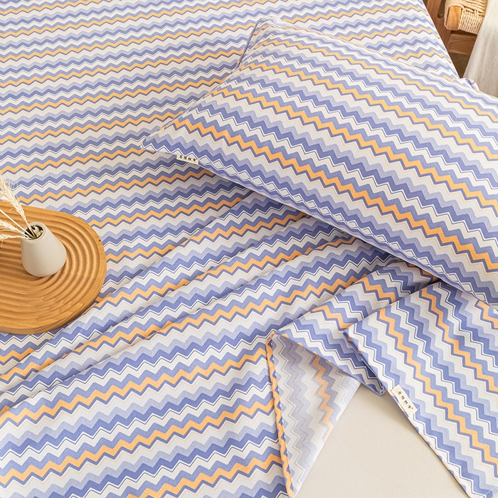 91家纺网 家纺一手货源 找家纺 芃成家纺 2025新款加厚老粗布床单 波西米亚-紫