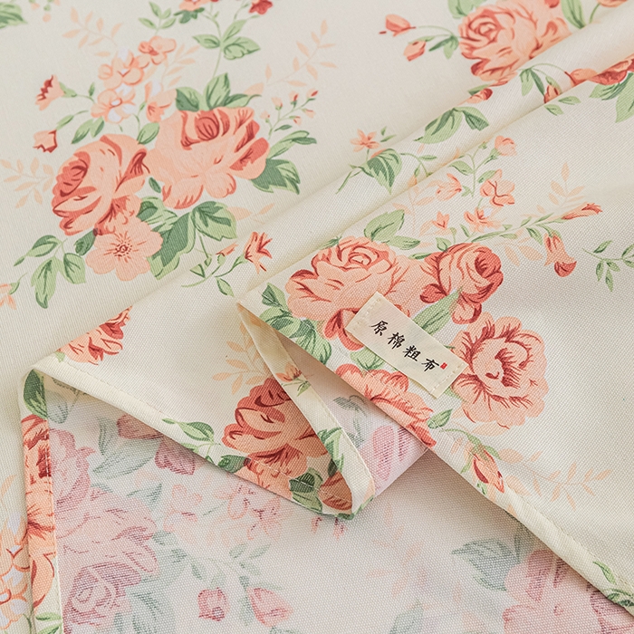 91家纺网 家纺一手货源 找家纺 芃成家纺 2025新款加厚老粗布床单 芳华