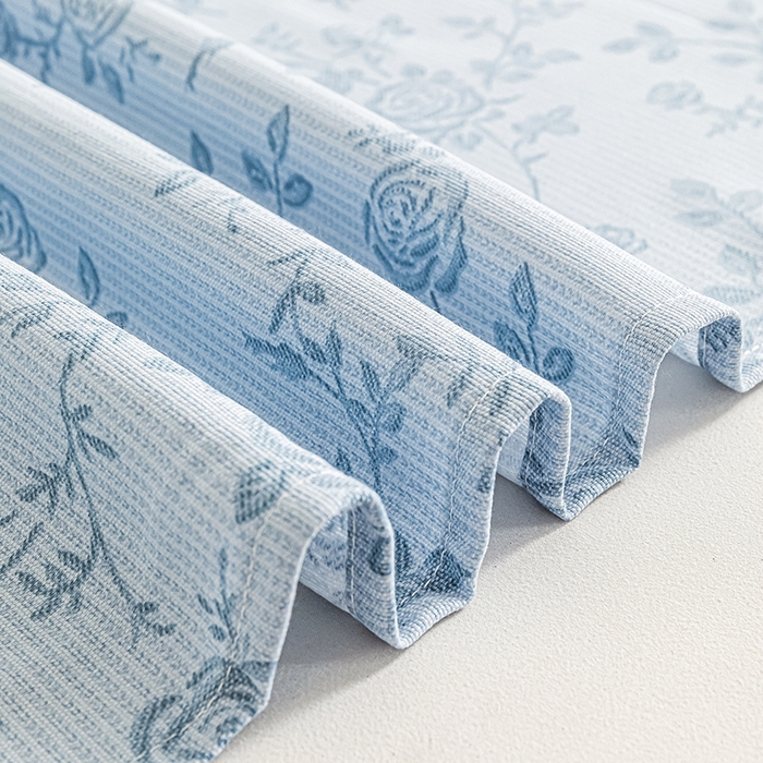 91家纺网 家纺一手货源 找家纺 芃成家纺 2025新款加厚老粗布床单 素秋-兰