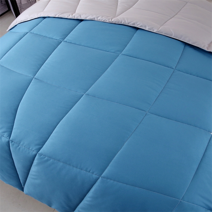 91家纺网 家纺一手货源 找家纺 好老表被业 2025新款超柔云朵被芯零压被子 云朵棉蓝灰