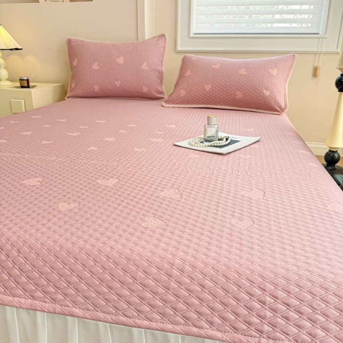 91家纺网 家纺一手货源 找家纺 （总）布卢姆床垫 2025新款A类PE乙纶冰豆豆凉席床裙款